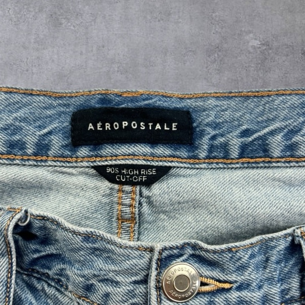 Aeropostale 90's High Rise cut-off Shorts Sz: 14 - Picture 3 of 8